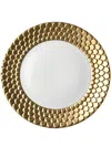 L'objet Aegean Sculpted Dinner Plate In Gold