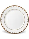 L'objet Aegean Filet Gold Bread And Butter Plate In White