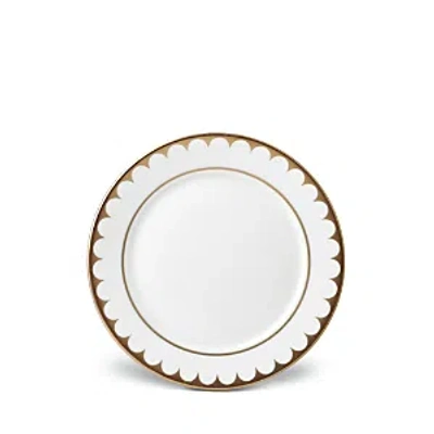 L'objet Aegean Filet Gold Bread And Butter Plate In White/k Gold