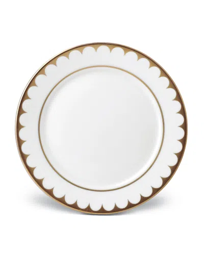 L'OBJET AEGEAN FILET GOLD BREAD AND BUTTER PLATE,PROD204580083