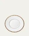 L'objet Aegean Filet Gold Saucer In White