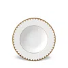 L'objet Aegean Filet 24k Gold-plated Soup Plate In White/k Gold