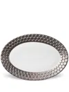 L'objet Aegean Oval Platter (38cm X 27cm) In White