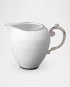 L'objet Aegean Porcelain Creamer In Platinum