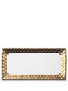 L'objet Aegean Rectangular Platter (19cm X 39cm) In Gold