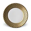 L'objet Aegean Gold Dessert Plate In White/k Gold