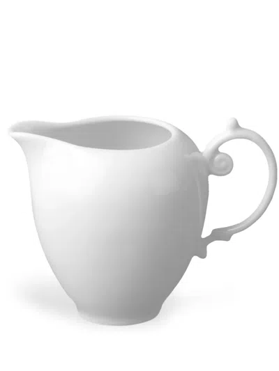 L'objet Aegean Sculpted-handle Creamer In White