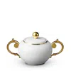 L'objet Aegean Sugar Bowl In White/k Gold