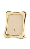 L'objet Anton Brass-plated Picture Frame In Gold