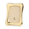 L'objet Anton Picture Frame, Gold Tone, 4 X 6 In Gold