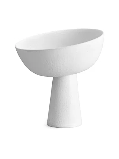 L'objet Atelier Terra Bowl On Stand In Stone
