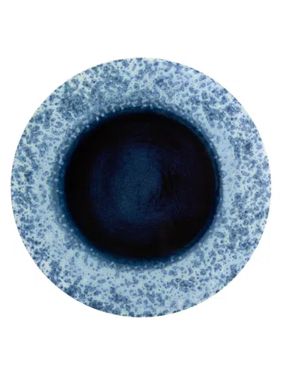 L'objet Atelier Terra Placemat/platter In Indigo