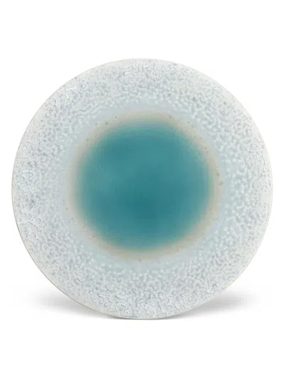 L'objet Atelier Terra Placemat/platter In Seafoam