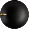L'objet Black & Gold Kelly Behun Edition Leaf Oval Bowl In Black, Gold