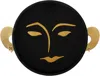 L'objet Black Kelly Behun Edition Henri Round Tray In Black, Gold