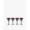 L'objet Prism Martini Glasses Set Of Four