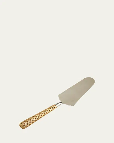 L'OBJET BRAID 24K GOLD-PLATED CAKE SERVER