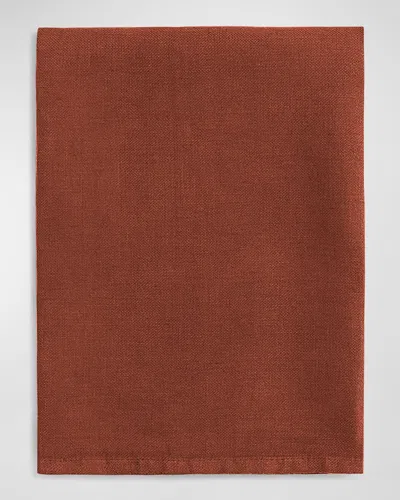 L'objet Brick 20" Square Napkins, Set Of 4 In Brown