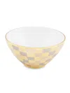 L'objet Byzanteum Tri-color Porcelain Bowl In Orange