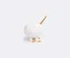 L'objet Mojave Unicorn Candle In White/gold