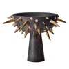 L'objet Celestial Bowl On Stand, Small In Black