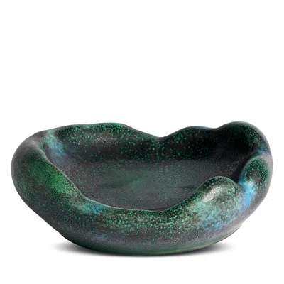 L'objet Cenote Large Coupe Bowl In Green