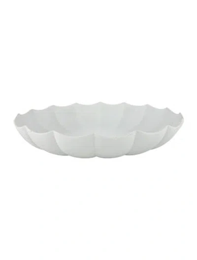 Pre-owned L'objet Centerpiece Bowl In White
