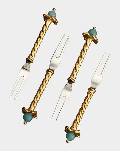L'OBJET COCKTAIL PICK S/4