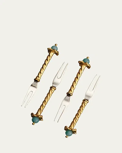 L'OBJET COCKTAIL PICK S/4