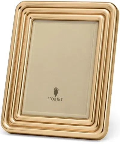 L'objet Concorde Photo Frame (13cm X 18cm) In Gold
