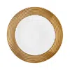 L'objet Corde Gold Charger, Wide Border In White