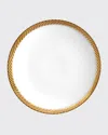 L'objet Corde Gold-rim Soup Bowl In White/gold