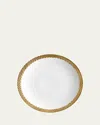 L'objet Corde Dinner Plate, White/gold In White/gold