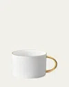 L'objet Corde Tea Cup, White/gold In White/gold