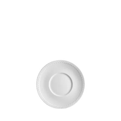 L'objet Corde Porcelain Saucer In White
