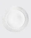 L'objet Corde Wide-rim Charger, White In White