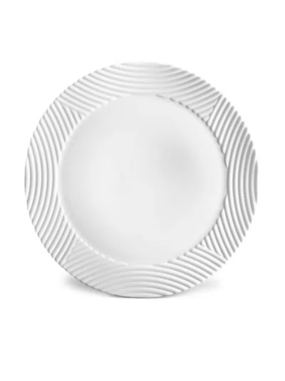 L'objet Corde Wide Rim Porcelain Charger Plate