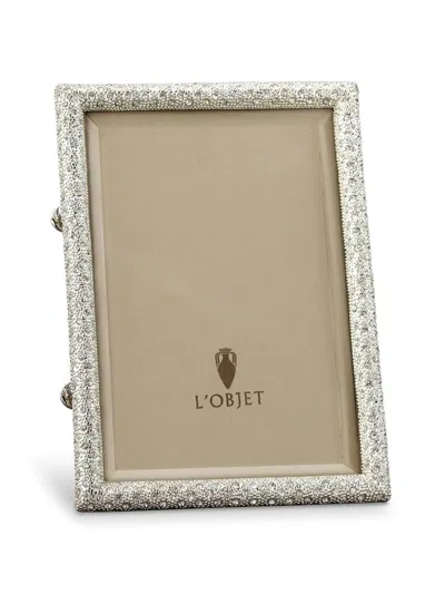 L'objet Crystal Picture Frame In Silver