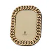 L'objet Gold Cuban Link Frame, 5" X 7" In Gold