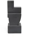 L'objet Cubisme Ceramic Bookend In Schwarz