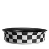 L'objet Damier Bowl In Indigo/natural