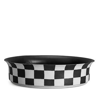 L'OBJET L'OBJET DAMIER LARGE PORCELAIN BOWL