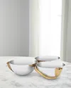 L'objet Deco Leaves Condiment Server