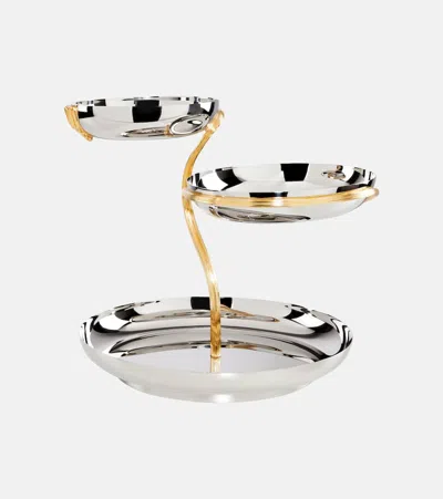 L'objet Deco Leaves Stainless Steel Stand