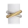 L'objet Deco Twist Napkin Jewels, Set Of 4