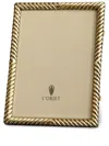L'objet Deco Twist Photo Frame (20cm X 25cm) In Gold