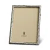 L'objet Deco Twist Platinum-plated Picture Frame, 4 X 6 In Platinum