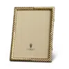 L'objet Gold Deco Twist 4" X 6" Picture Frame In Gold