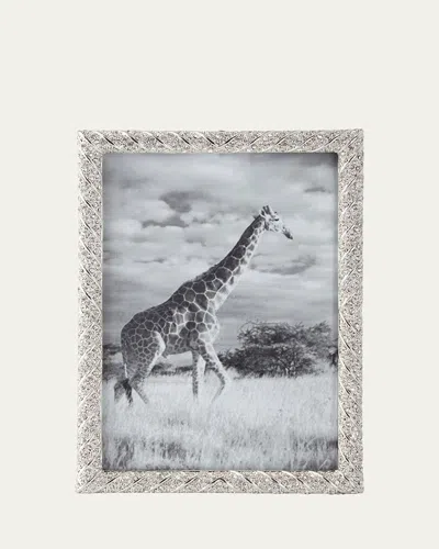 L'objet Deco Twist Platinum-plated 8" X 10" Frame In Db No Color