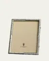 L'objet Deco Twist Platinum-plated Picture Frame, 4 X 6 In Multi